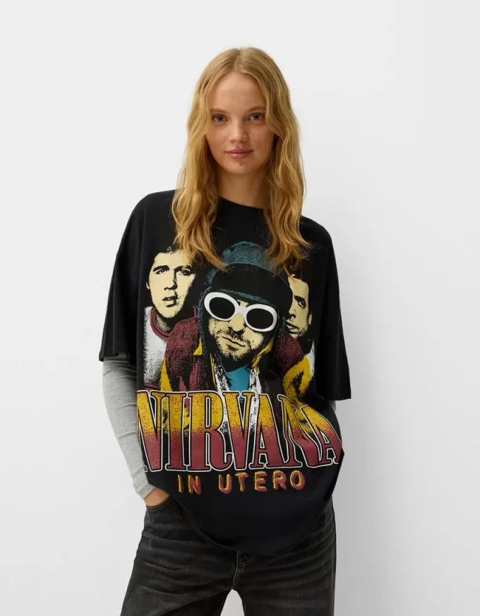 Short sleeve Nirvana T-shirt Short sleeve Nirvana T-shirt