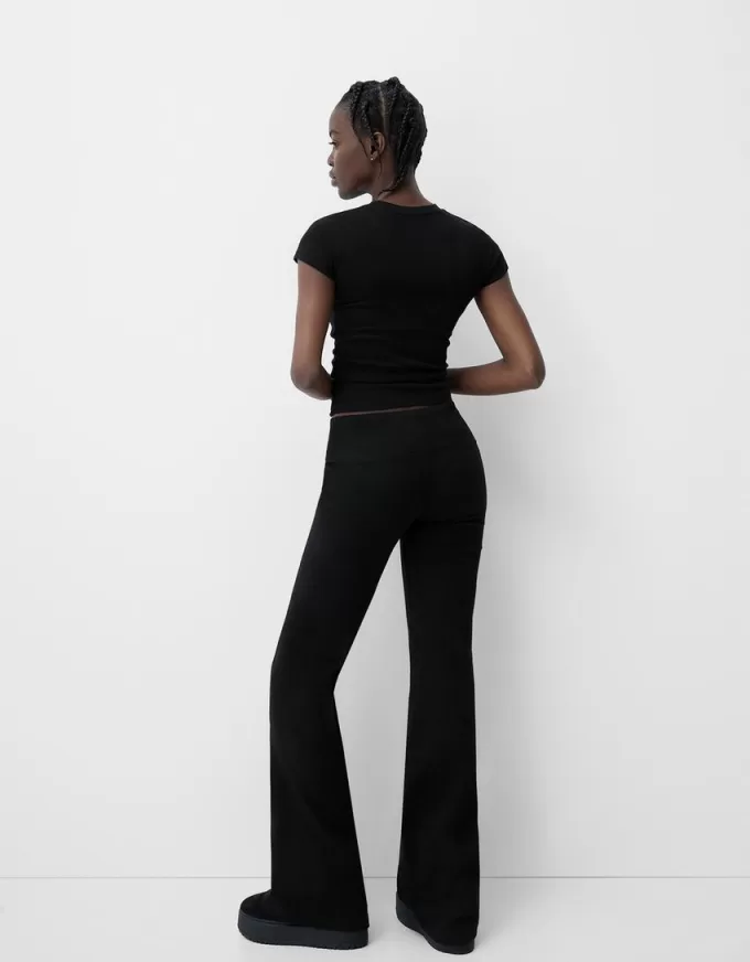 Short sleeve T-shirt with a scoop neck Short sleeve T-shirt with a scoop neck