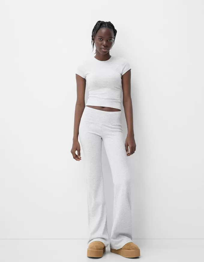 Short sleeve T-shirt with a scoop neck Short sleeve T-shirt with a scoop neck