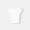 Short sleeve T-shirt with a scoop neck Short sleeve T-shirt with a scoop neck