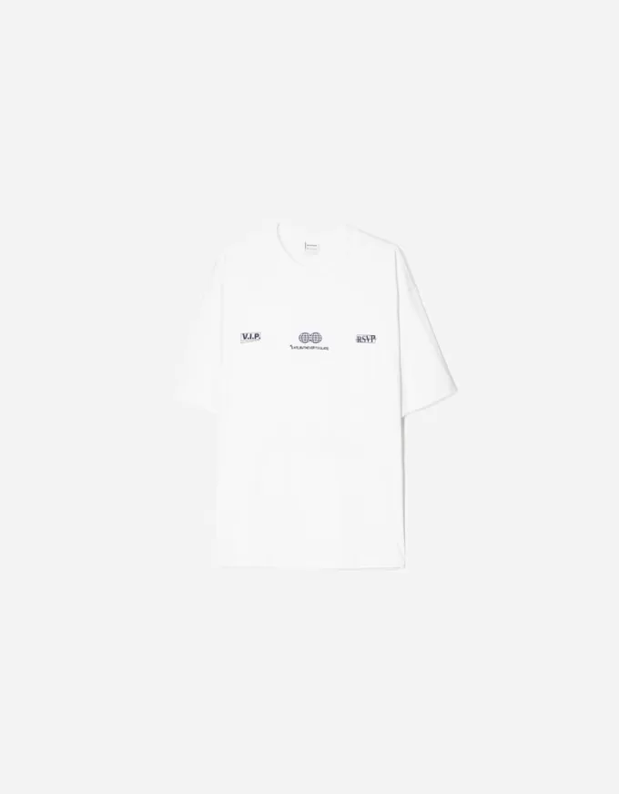 Short sleeve T-shirt with embroidery Short sleeve T-shirt with embroidery