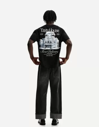 Short sleeve T-shirt with print