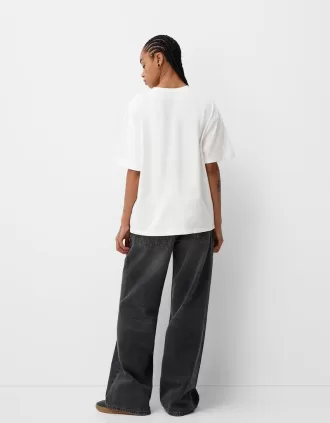 Short sleeve T-shirt with print