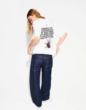 Short sleeve T-shirt with print