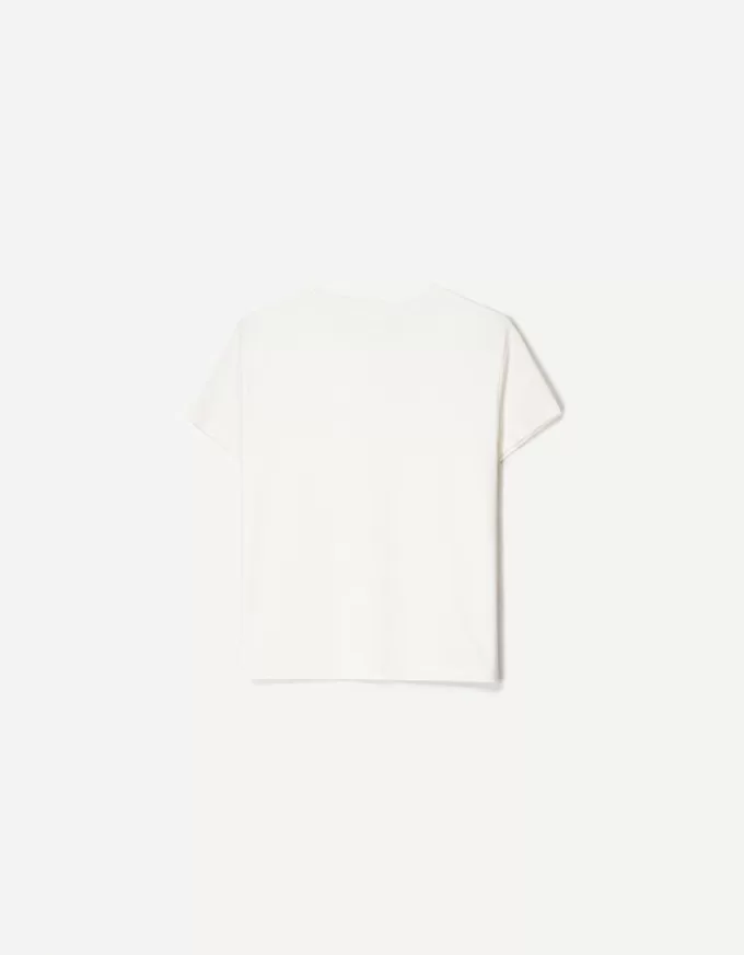 Short sleeve heavy cotton T-shirt