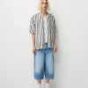 Short sleeve linen blend shirt Short sleeve linen blend shirt