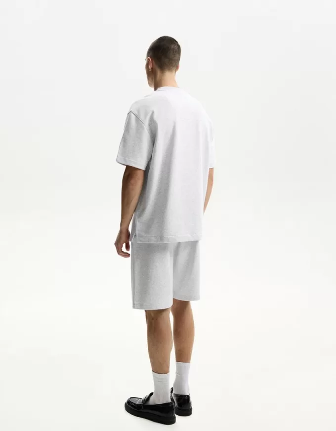 Short sleeve plush T-shirt Short sleeve plush T-shirt