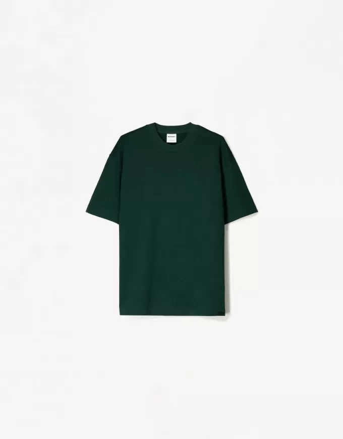 Short sleeve plush T-shirt Short sleeve plush T-shirt