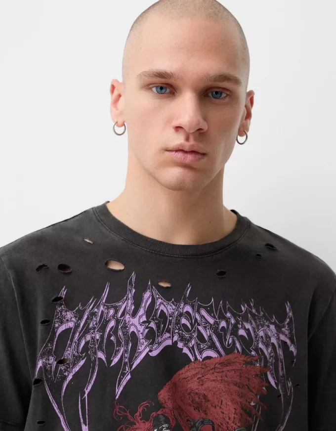 Short sleeve print T-shirt Short sleeve print T-shirt