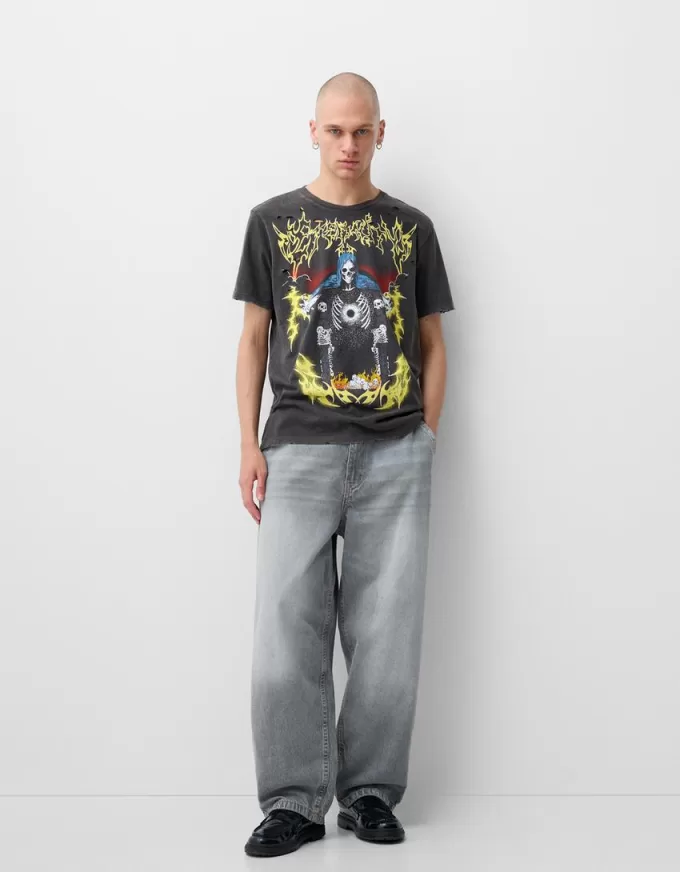 Short sleeve print T-shirt Short sleeve print T-shirt