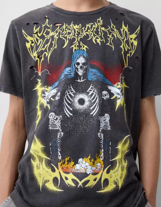 Short sleeve print T-shirt Short sleeve print T-shirt