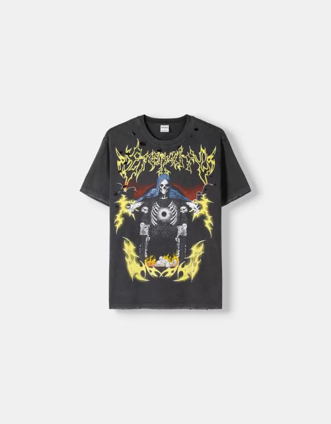 Short sleeve print T-shirt Short sleeve print T-shirt