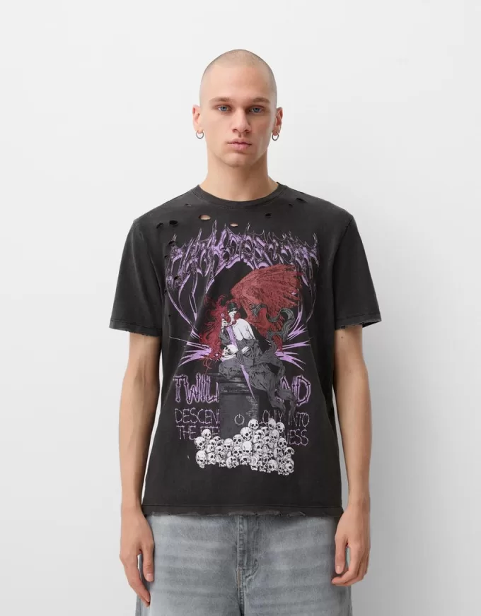 Short sleeve print T-shirt Short sleeve print T-shirt