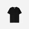 Short sleeve slub effect T-shirt Short sleeve slub effect T-shirt