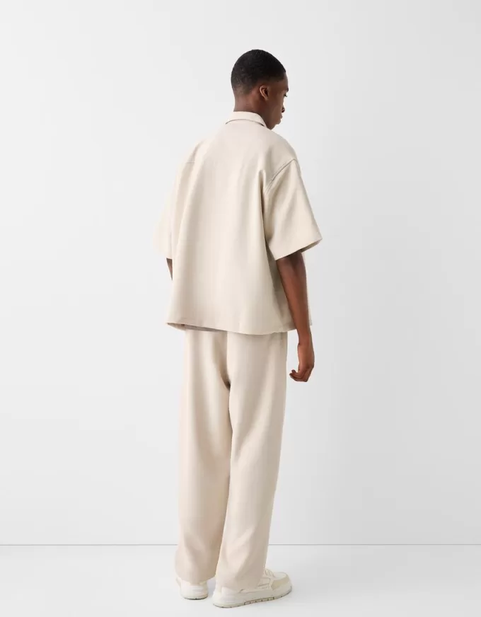 Short sleeve tailored boxy fit shirt Short sleeve tailored boxy fit shirt