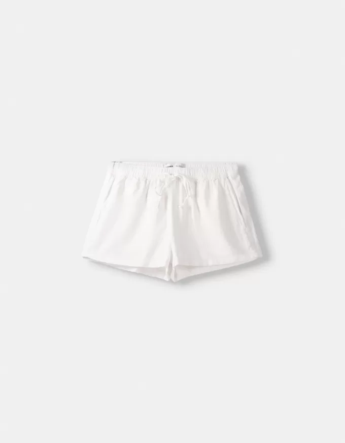 Shorts with elastic waistband detail Shorts with elastic waistband detail