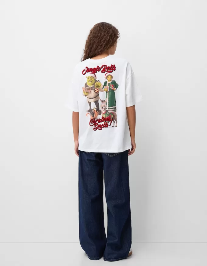 Shrek print short sleeve T-shirt Shrek print short sleeve T-shirt