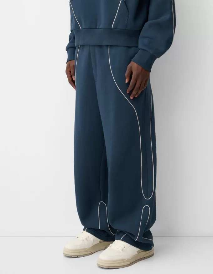 Skater pants with trim Skater pants with trim