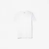 Slim-fit short sleeve T-shirt with seams Slim-fit short sleeve T-shirt with seams
