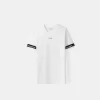 Slim-fit short sleeve T-shirt with stripe detail Slim-fit short sleeve T-shirt with stripe detail