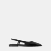 Slingback ballerinas with pointed toe