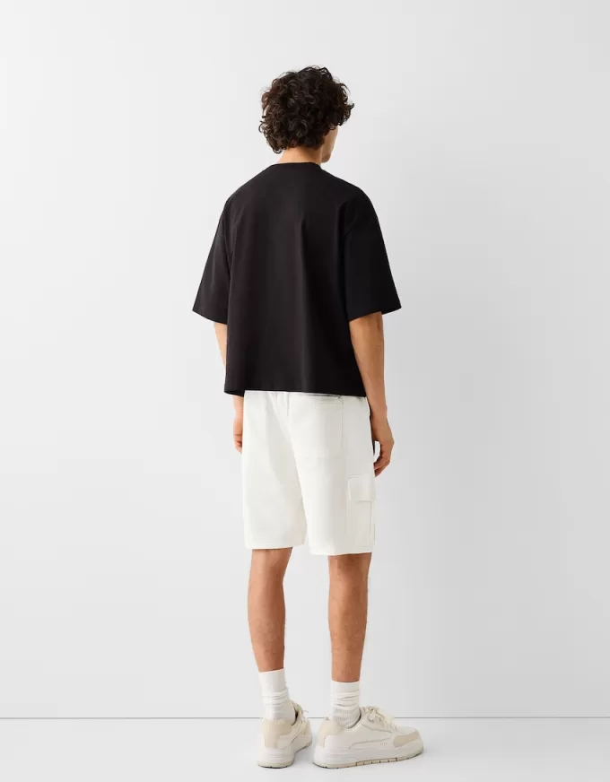 Soft cargo Bermuda joggers Soft cargo Bermuda joggers