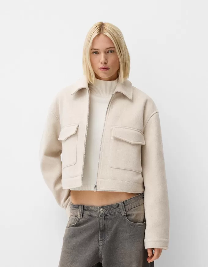 Soft cropped jacket Soft cropped jacket