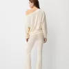 Soft touch asymmetric neck sweater Soft touch asymmetric neck sweater