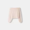 Soft touch asymmetric neck sweater Soft touch asymmetric neck sweater