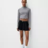 Soft touch cropped high neck sweater Soft touch cropped high neck sweater