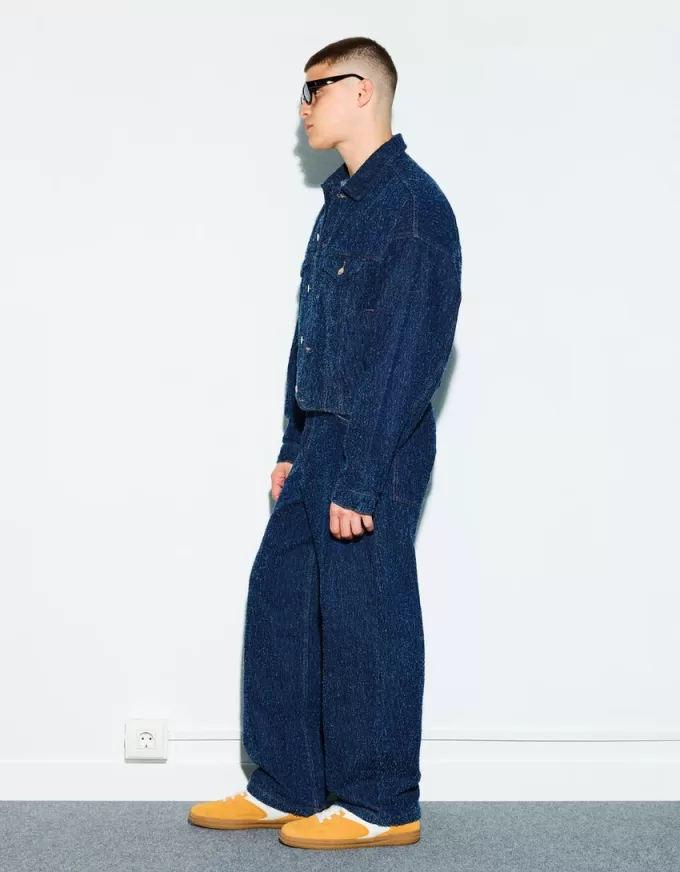 Split leather retro sneakers Split leather retro sneakers