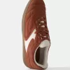 Split leather retro sneakers Split leather retro sneakers