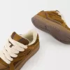 Split leather skater sneakers Split leather skater sneakers