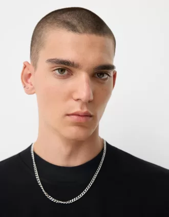 Stainless steel chain link necklace