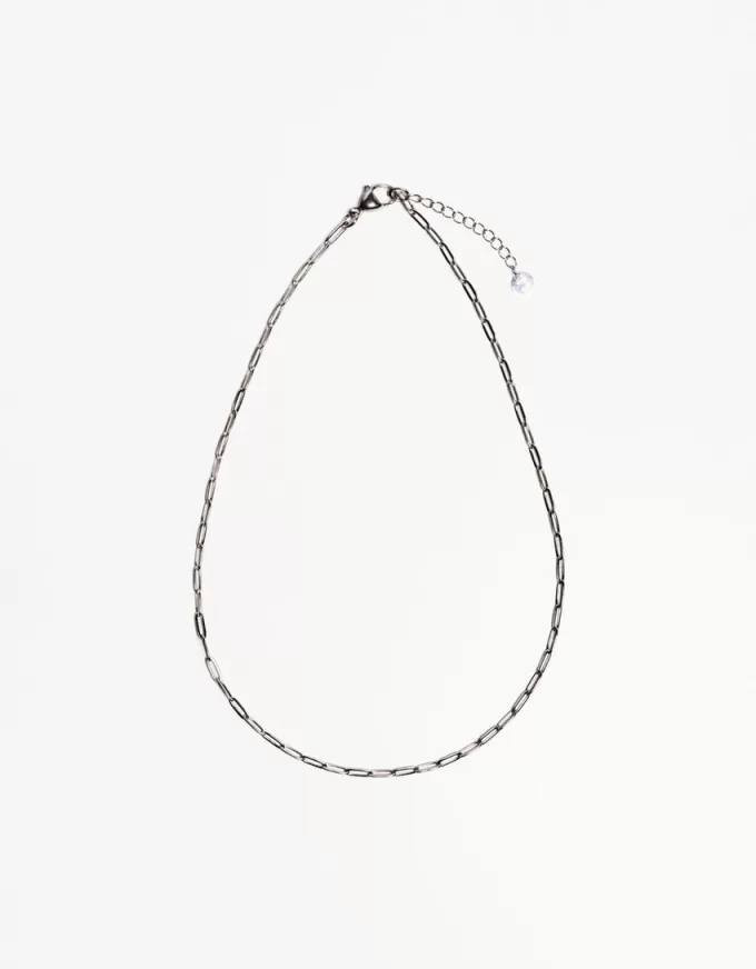 Steel chain with chain link Steel chain with chain link