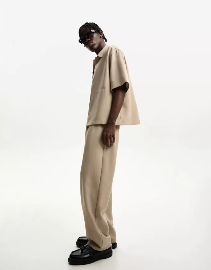 Straight fit tailored sweatpants Straight fit tailored sweatpants