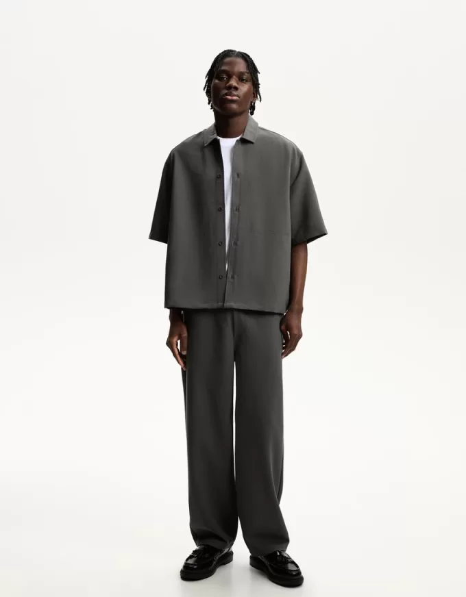 Straight fit tailored sweatpants Straight fit tailored sweatpants