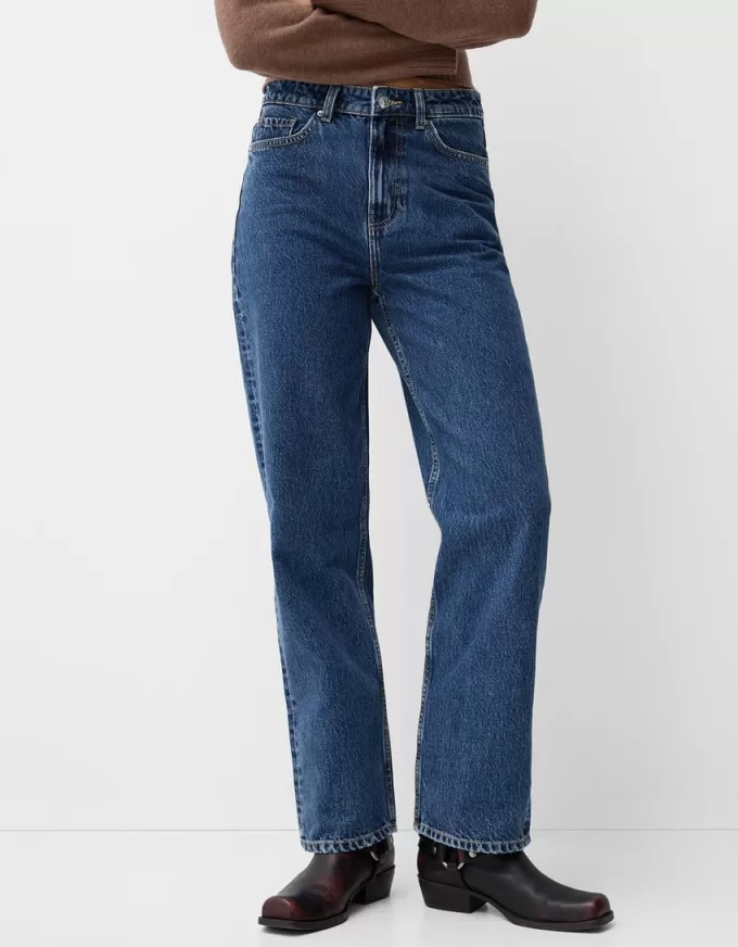 Straight fit wide-leg jeans Straight fit wide-leg jeans