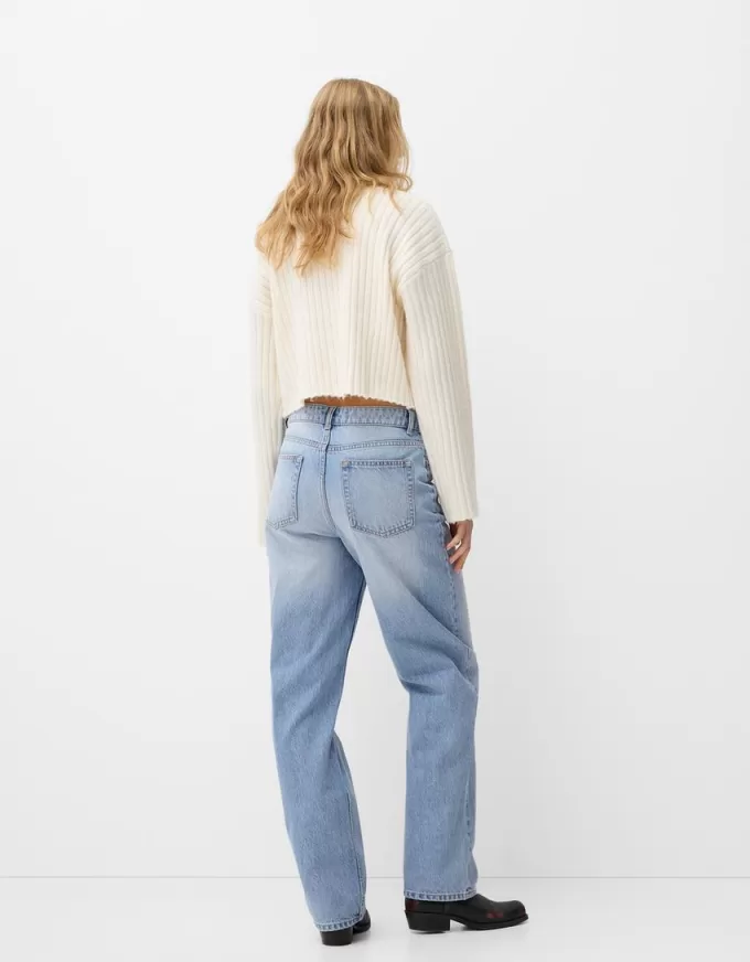 Straight fit wide-leg jeans Straight fit wide-leg jeans