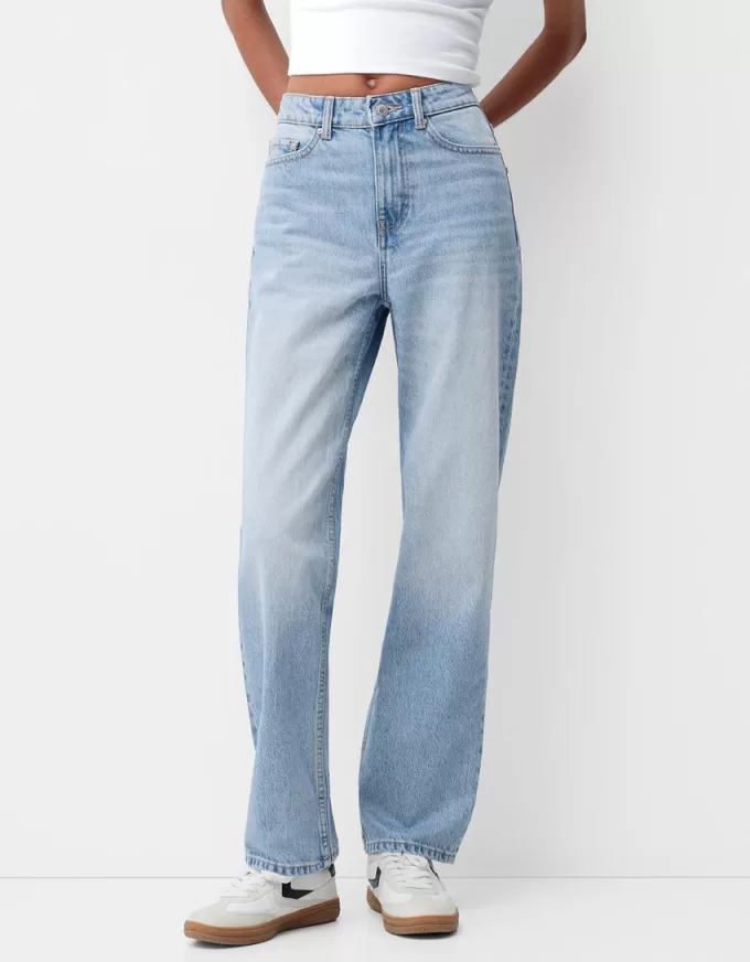 Straight fit wide-leg jeans Straight fit wide-leg jeans