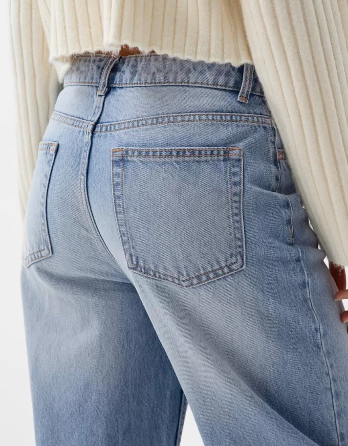 Straight fit wide-leg jeans Straight fit wide-leg jeans