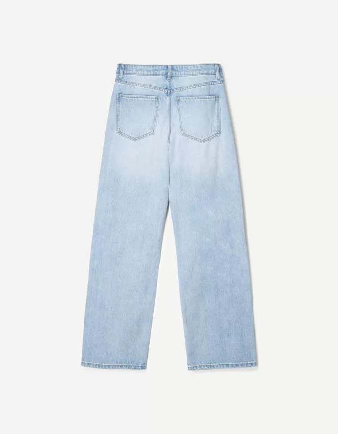 Straight fit wide-leg jeans Straight fit wide-leg jeans