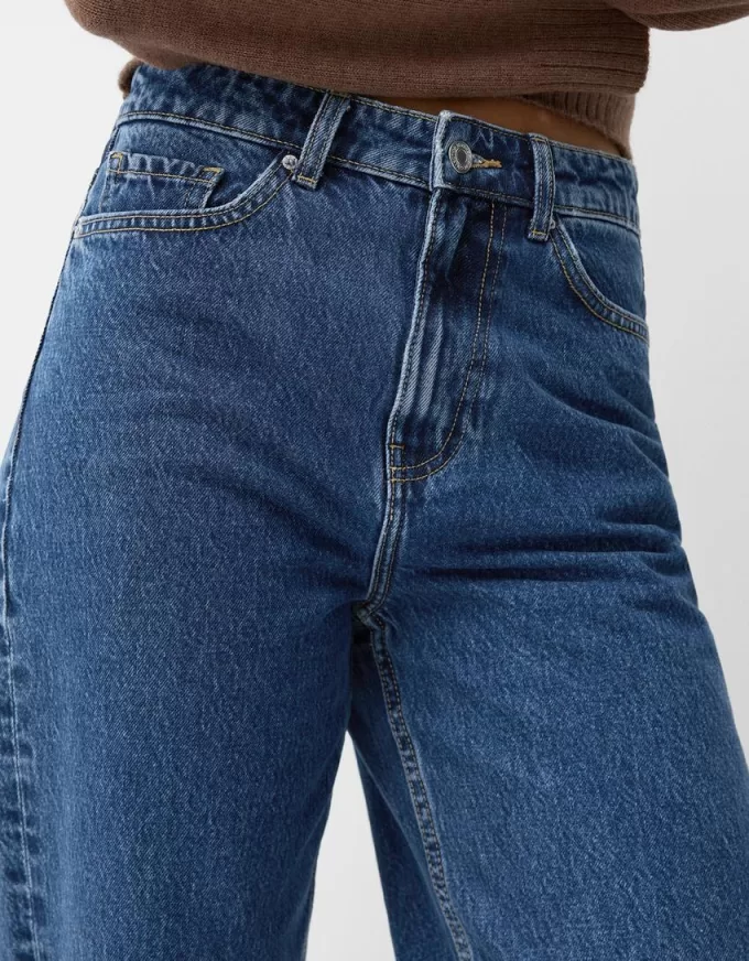 Straight fit wide-leg jeans Straight fit wide-leg jeans