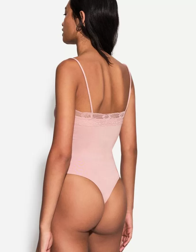 Strappy blonde lace bodysuit Strappy blonde lace bodysuit