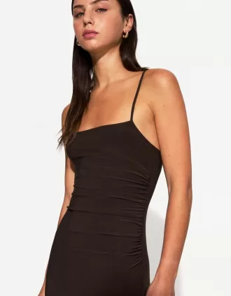 Strappy midi dress