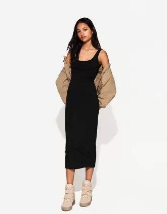 Strappy midi dress