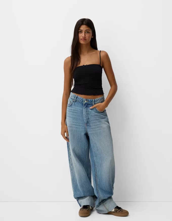 Strappy top with a bow detail Strappy top with a bow detail