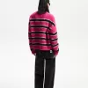 Striped boxy fit sweater Striped boxy fit sweater