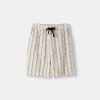 Striped jacquard Bermuda shorts Striped jacquard Bermuda shorts