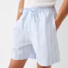 Striped jogger Bermuda shorts Striped jogger Bermuda shorts